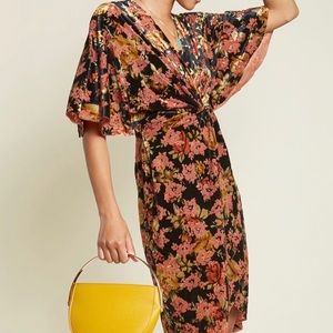 Mod Cloth Velvet Dress Size Medium